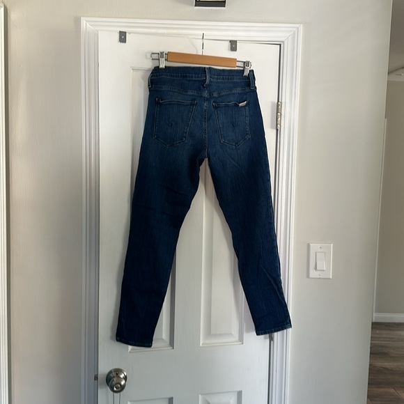 HUDSON Krista Low-Rise Super Skinny Ankle Jean 30 medium dark wash - Picture 5 of 5